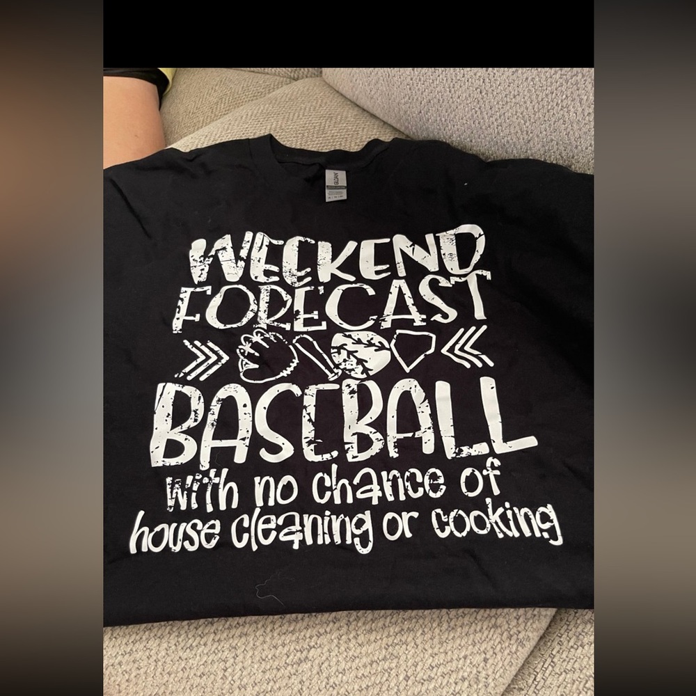 Baseball tee shirt